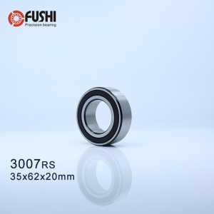 3007-2RS Bearing 35*62*20 mm ( 1 Pc ) 3007 2RS Double Row Sealed 3007 RS Angular Contact Ball Bearings