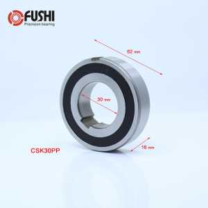 CSK30PP One Way Bearing Clutches 30*62*16mm ( 1 PC) With Keyway CSK6206PP FreeWheel Clutch Bearings CSK206PP
