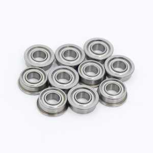 MF115ZZ Flange Bearing 5x11x4 mm ABEC-1 ( 10 PCS ) Miniature Flanged MF115 Z ZZ Ball Bearings