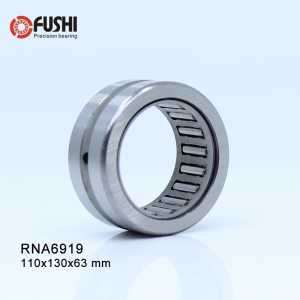 RNA6919 Bearing 110*130*63 mm ( 1 PC ) Solid Collar Needle Roller Bearings Without Inner Ring 6634919 6354919 Bearing