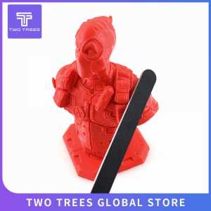 3D Printer Parts 3D model manual mold double-sided polishing rod sandpaper polishing tool for Ender 3 Sapphire pro Bluer
