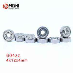 604ZZ ABEC-5 (100PCS)  4x12x4 MM  Miniature Ball Bearings 604ZZ EMQ Z3V3