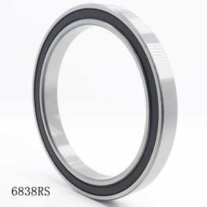 6838 2RS 190x240x24mm Metric Thin Section Bearings 61838 RS