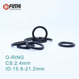 CS2.4mm EPDM O RING ID 15.6/16/16.6/17.2/17.6/18.2*2.4 mm 100PCS O-Ring Gasket Seal Exhaust Mount Rubber Insulator Grommet ORING