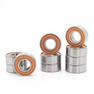 686RS Bearing 10PCS 6x13x5 mm ABEC-3 Hobby Electric RC Car Truck 686 RS 2RS Ball Bearings 686-2RS Orange Sealed