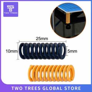 4pc/10pcs 3D Printer Parts Spring Heated Bed 10*25MM Hot Plate 3D Printer accessories Reprap Imported For Ender 3 CR10 MK2B MK2A
