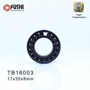 16003 High Temperature Bearing 17*35*8 mm ( 2 Pcs ) 500 Degrees Celsius Thin Section Bearings Full Ball Bearing
