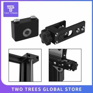 3D Printer Upgrade Aluminum Z-Axis Leadscrew Top Mount + 2020 X-axis Synchronous Belt Stretch Tensioner for Creality Ender 3