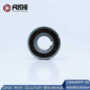 CSK40PP-30 One Way Bearing Clutches 40*80*30mm ( 1 PC) With Keyway CSK6208PP FreeWheel Clutch Bearings CSK208PP