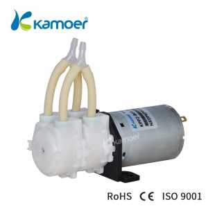 Kamoer(L) KPP2 12V DC water pump double head mini peristaltic pump 12V  micro peristaltic dosing pump mini electric water pump