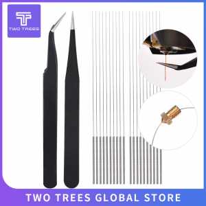 1set 3D Printer Parts Nozzle cleaner Bendable Drill Bit for Cleaning 0.4mm of V6 j-head Hotend Nozzle for Ender 3 CR10 Extrusion