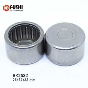 BK2522 Needle Bearings 25*32*22 mm ( 5 Pc ) Drawn Cup Needle Roller Bearing  BK253222 Caged Closed ONE End
