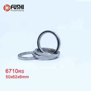 6710 2RS Bearing 50*62*6 mm ( 4 PCS ) ABEC-1 Slim Thin Section 61710RS 6710 RS Ball Bearings 6710RS