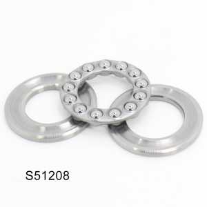 S51208 Bearing 40*68*19 mm ( 1PC ) ABEC-1 Stainless Steel Thrust S 51208 Ball Bearings
