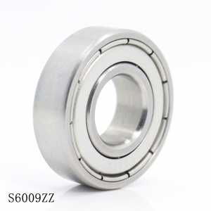 S6009ZZ Bearing 45*75*16 mm ( 2PCS ) ABEC-1 S6009 Z ZZ S 6009 440C Stainless Steel S6009Z Ball Bearings
