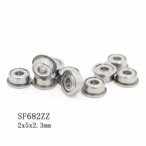 SF682ZZ Bearing ABEC-1 5PCS 2*5*2.3 mm Miniature Stainless Steel Ball Bearings S DDLF-520ZZ F682ZZ