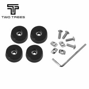 4 Sets 3d Part Antivibration Feet For i3 MK3 Printer Kit Anti-vibration Rubber Landing Mat Feet For 2020 Profile sapphir printer