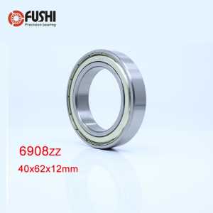 6908ZZ Bearing ABEC-1 ( 5 PCS) 40x62x12 mm Thin Section 6908 ZZ Ball Bearings 6908Z 61908 Z