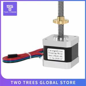 Nema17 17HS4401 stepper motor with T8 screw lead 8mm 300/400/500mm 42 motor 42BYGH 3D Printer motor with screw for 3d printer