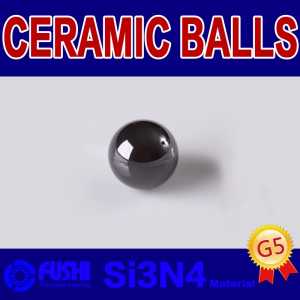 Si3N4 Ceramic balls 10 10.318 11.1125 11.509 11.906 12 12.303 12.7 ( 2 PC) Silicon Nitride G5 Precision Ball