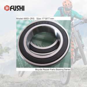 6903-2RS Bearing 17*30*7 mm ( 1 PC ) ABEC-3 6903 RS Bicycle Hub Front Rear Hubs Wheel 17 30 7 Balls Bearings