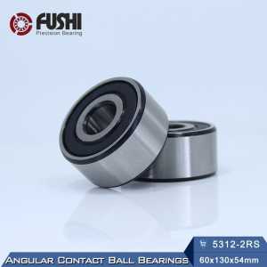 5312 2RS Bearing 60 x 130 x 54 mm ( 1 PC ) Axial Double Row Angular Contact 5312RS 3312 2RS 3056312 Ball Bearings