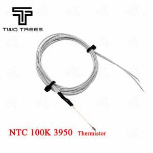 5Pcs/lot 3D printer 3d parts 100K ohm  3950 Thermistors with cable for 3D Printer Reprap Mend 3950 with Cable ntc thermistor