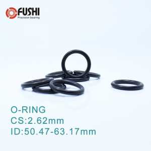 CS2.5mm EPDM O RING ID 50.47/52.07/53.64/55.25*2.5 mm 50PCS O-Ring Gasket Seal Exhaust Mount Rubber Insulator Grommet ORING
