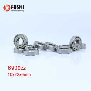 6900ZZ Bearing ABEC-1 (10PCS) 10x22x6 mm Metric Thin Section 6900 ZZ Ball Bearings 6900Z 61900Z