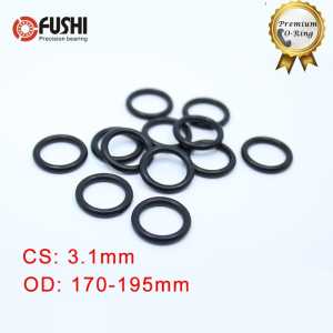 CS3.1mm NBR Rubber O RING OD 170/175/180/185/190/195*3.1 mm 20PCS O-Ring Nitrile Gasket seal Thickness 3.1mm ORing