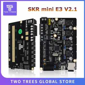 Two Trees SKR mini E3 V2.1 32Bit Control Board With TMC2209 UART Driver 3D Printer Parts skr v1.3 E3 Dip For Creality Ender 3