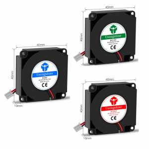 Turbine Fan 5V 12V 24V 40mm * 10mm 4010 DC Turbo Fan 5V Bearing Blower Radial Cooling Fans for Creality CR-10 Kit 3D Printer