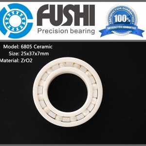 6805 Ceramic Bearing ( 1 PC ) 15*45*9 mm ZrO2 Material 6805 CE Full Ceramic SIC 61805 Ball Bearings