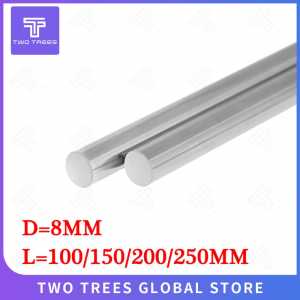 linear shaft Rail 8mm 8x100 8x150 8x200 8x250mm Optical Axis Chrome stainless Steel Smooth Linear Rods axis 3d printer cnc part