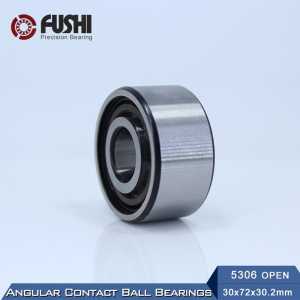 5306 OPEN Bearing 30 x 72 x 30.2 mm ( 1 PC ) Axial Double Row Angular Contact  5306 3306  3056306 Ball Bearings