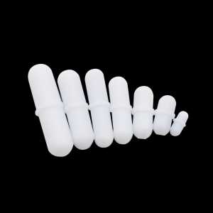 INTLLAB Magnetic Stirrer Bar Mixed Size PTFE Magnetic Stirrer Mixer Stir Bars 100pc