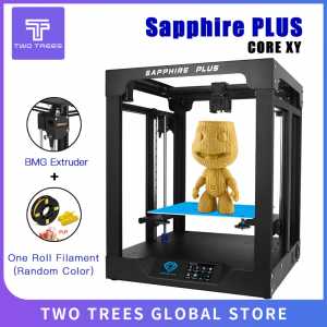 Twotrees Sapphire Plus V1 3D Printer COREXY BMG Extruder MKS Board TMC2208 300*300*350mm Kits 3.5 Inch Touch Screen Dual Z Axis