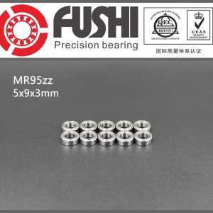 MR95ZZ ABEC-1 (100PCS)  Miniature Ball Bearings 5X9X3mm  L-950ZZ