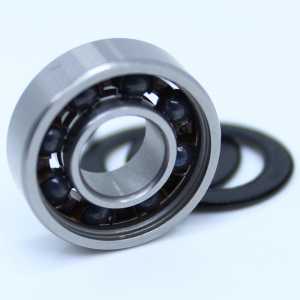 63/32 Hybrid Ceramic Bearing 32*75*20 mm ( 1PC ) Race Bike Front Rear Wheel 63 32 2RS LUU Hybrids Si3N4 Ball Bearings 63/32RS