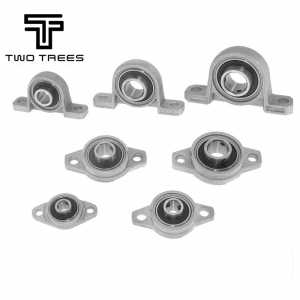 10Pcs Bearing (Kp08 Kp10 Kp12 kp17 Kp20mm) Insert Shaft Support Spherical Roller Zinc Alloy Mounted Bearing Pillow Block Housing