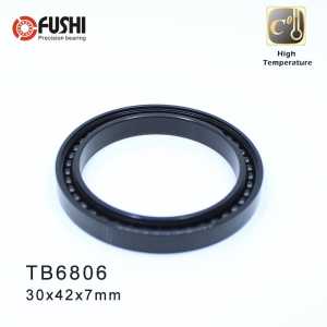 6806 High Temperature Bearing 30*42*7 mm ( 2 Pcs ) 500 Degrees Celsius Thin Section Bearings Full Ball Bearing