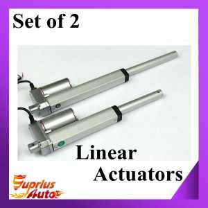 Set Of Two 12V electric linear actuator,300mm/ 12 inch stroke, 900N/90KG/198LBS load small linear actuator