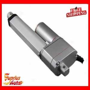 Free Shipping 14inch/Travel 350mm 1000N / 225LBS Load with 12V DC Actuator Potentiometer Feedback DC Actuator