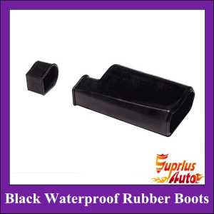 Black Waterproof Rubber Boots For SL14/ SL14P 24v/ 12v electric linear actuator