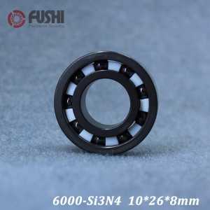 6000 Full Ceramic Bearing ( 1 PC ) 10*26*8 mm Si3N4 Material 6000CE All Silicon Nitride Ceramic Ball Bearings