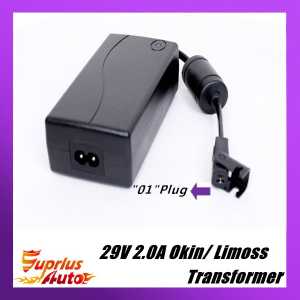 Okin Power Recliner Replacement or Lift Chair 29V 2.0Amp AC/DC Switching Power Supply Transformer