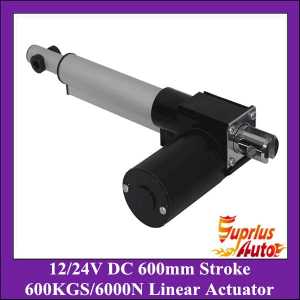 Heavy Load !!  6000N/600kgs load heavy duty linear actuator, DC 12V/24V 24inch/600mm stroke 5mm/s linear actuators