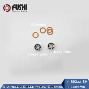 693ZZ - SH Bearing 440C Stainless steel Hybid Ceramic (1 PC)