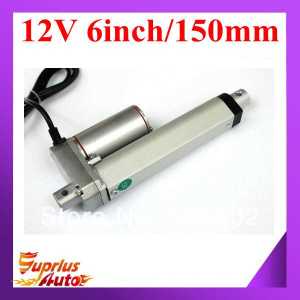 10mm/s 150mm/ 6inch stroke 900N/ 90KG/198LBS 12V DC mini linear actuator model-SL14