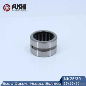 NK25/30 Bearing 25*33*30 mm ( 5 PC ) Solid Collar Needle Roller Bearings Without Inner Ring NK25/30 NK2530 Bearing